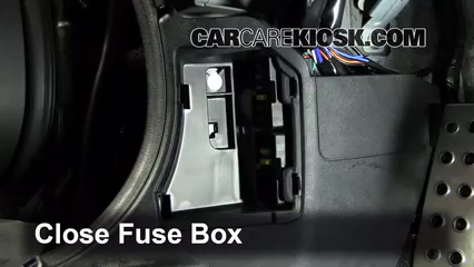 Interior Fuse Box Location: 2006-2015 Mazda MX-5 Miata ... mazda mx5 miata interior fuse box 